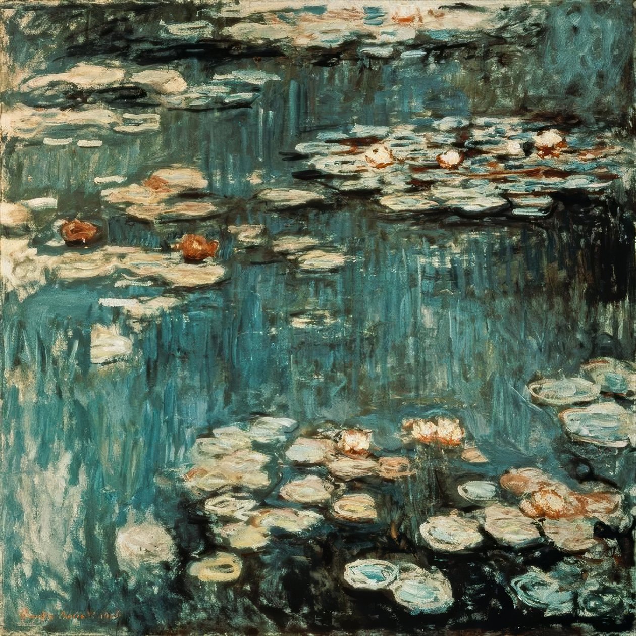 Nymphéas od Claude Monet