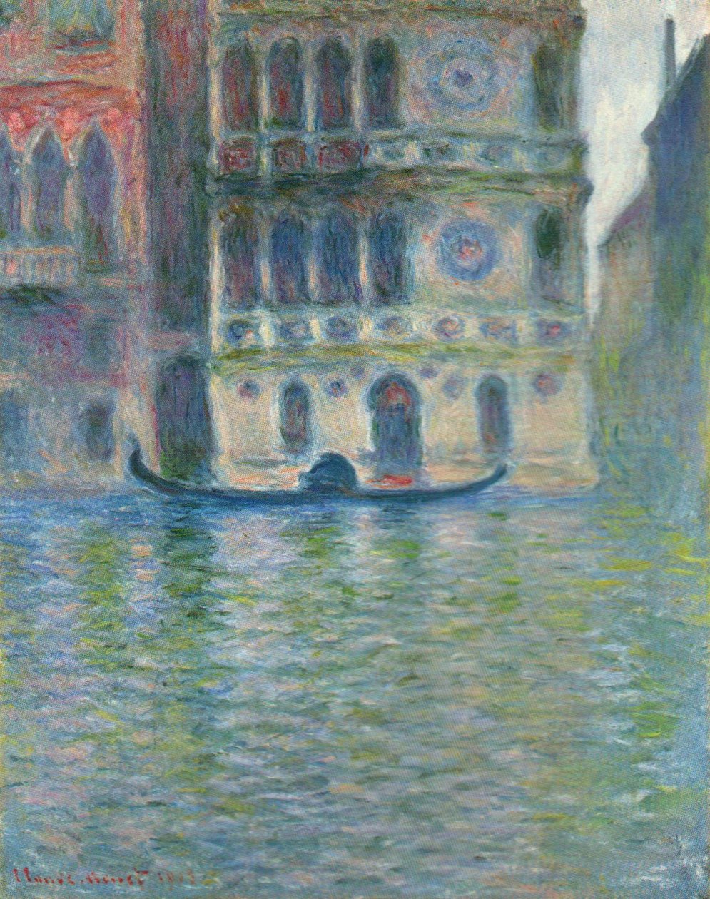 Palazzo Dario, Benátky od Claude Monet