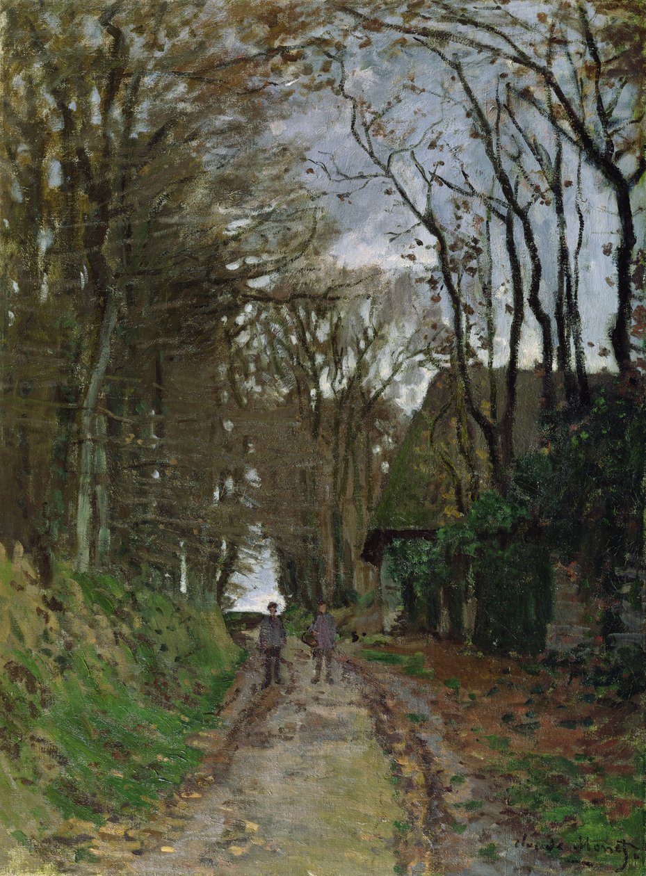 Cesta v Normandii od Claude Monet