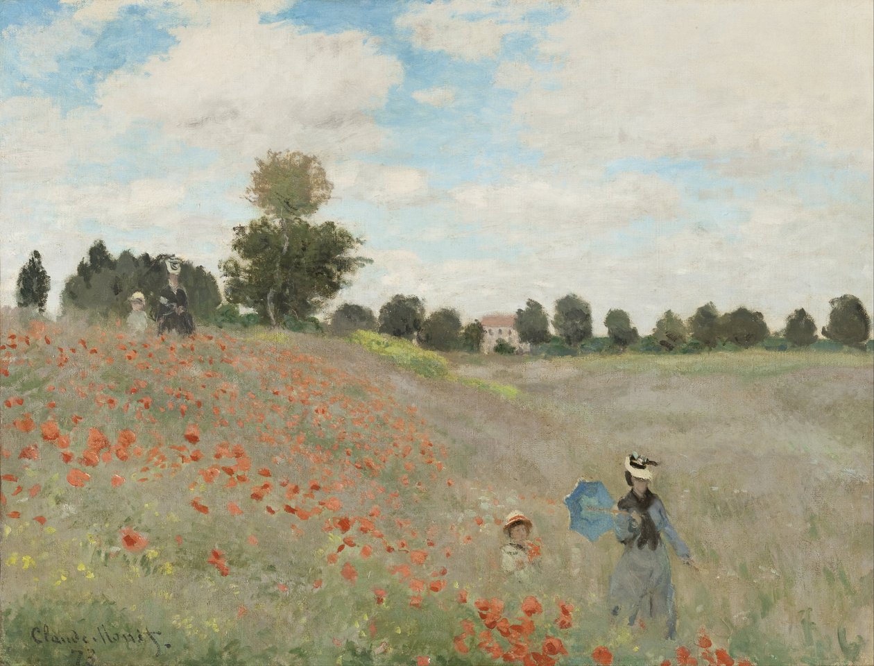 Makové pole od Claude Monet