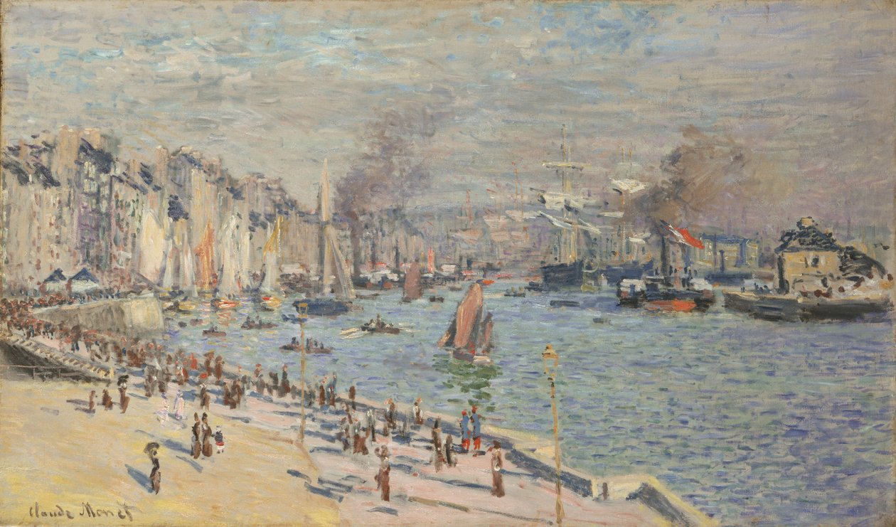 Přístav Le Havre od Claude Monet