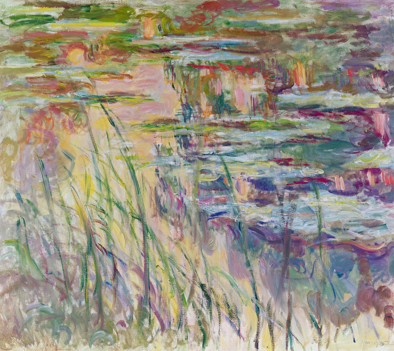 Úvahy o vodě, 1917 od Claude Monet