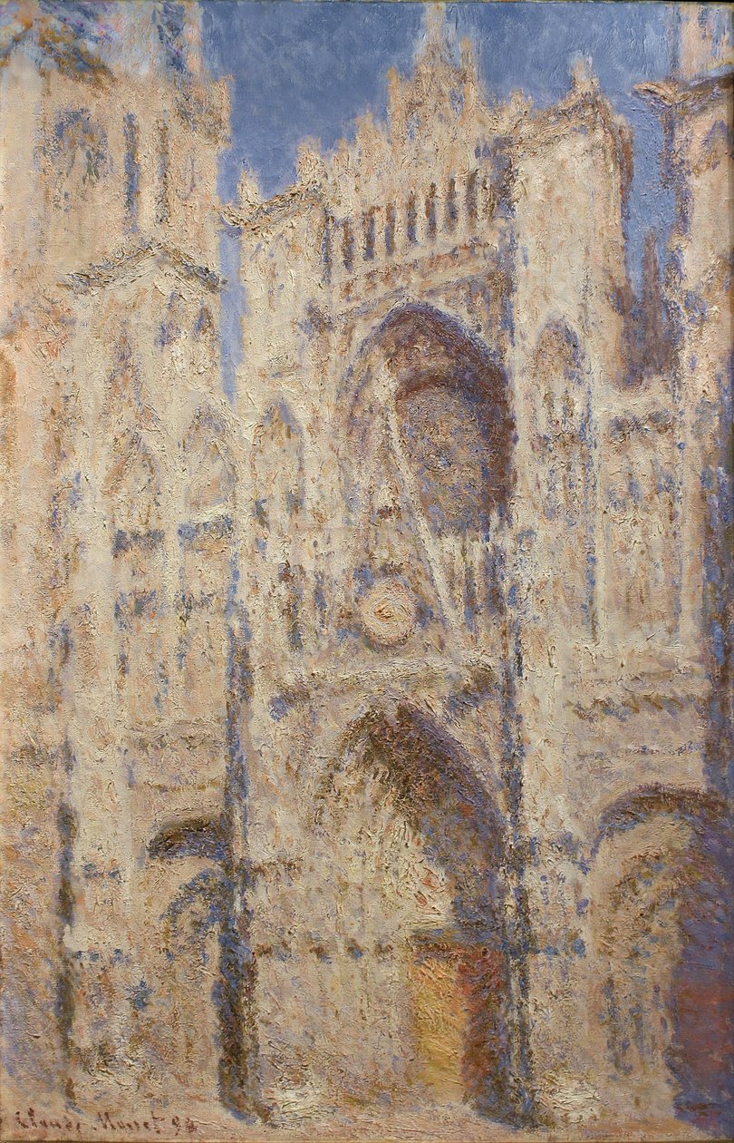 Katedrála v Rouenu od Claude Monet