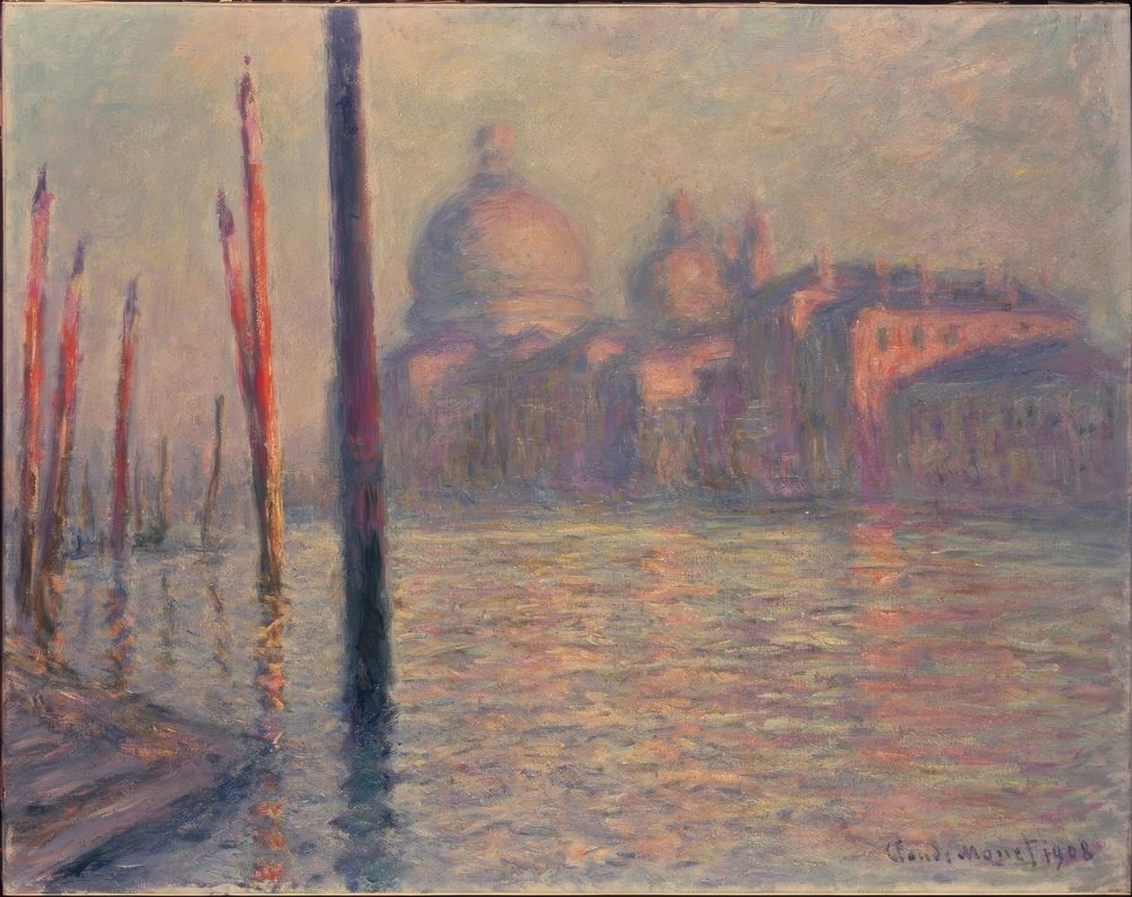Santa Maria della Salute a Canal Grande, Benátky od Claude Monet