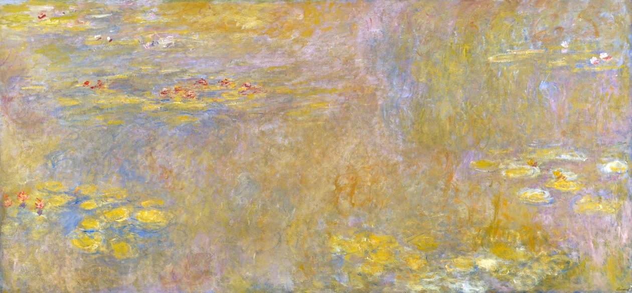 Lekníny („žlutá nirvána“) lekníny od Claude Monet