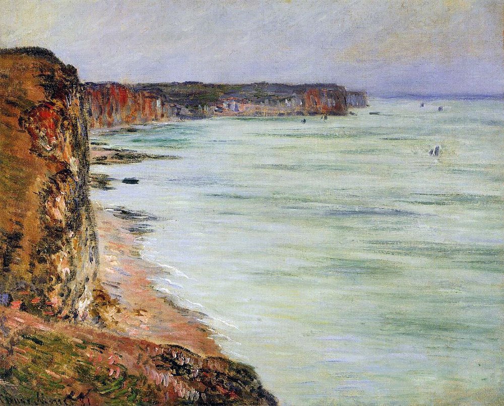 Tiché počasí Pourville od Claude Monet