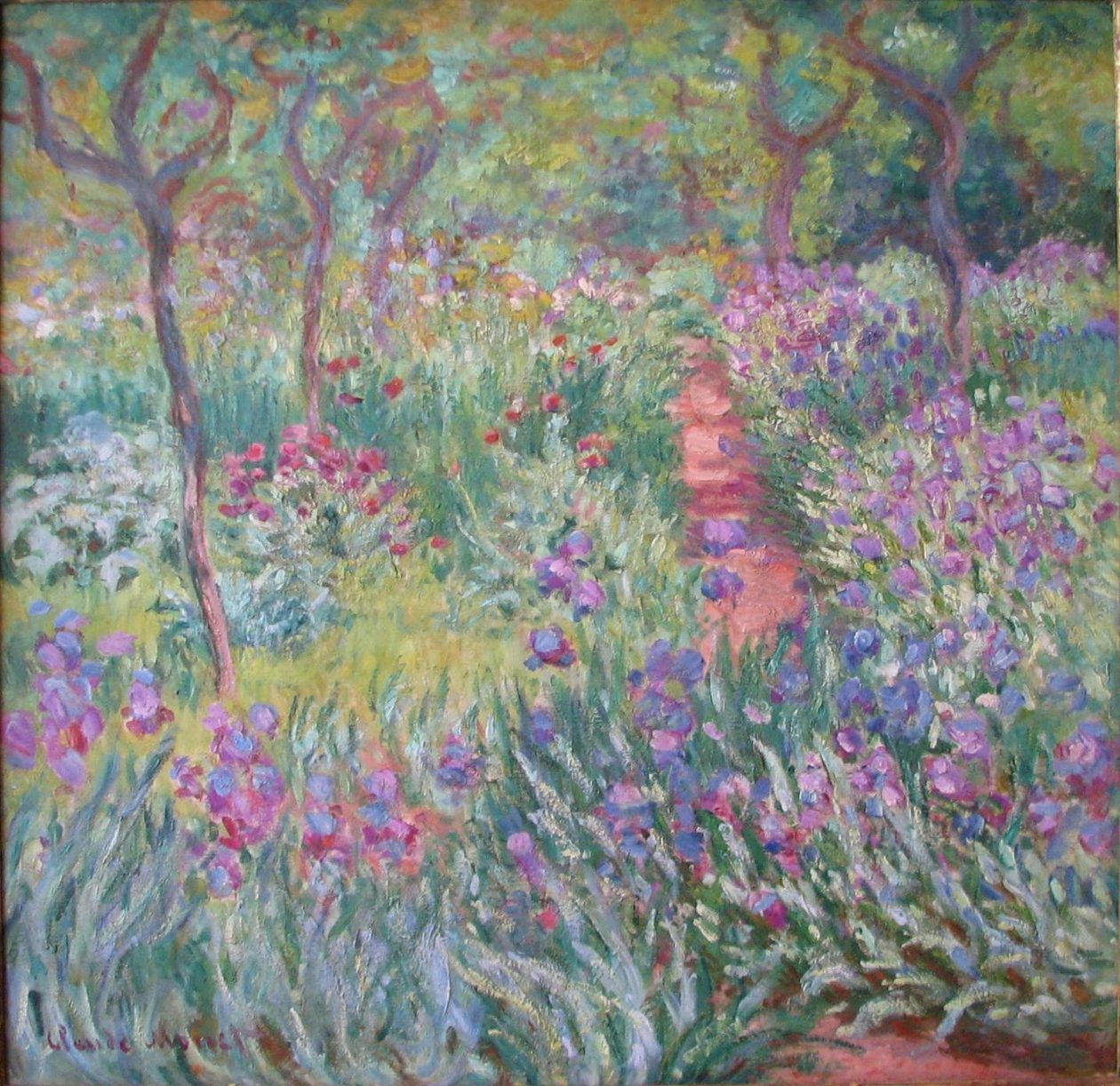 Zahrada umělců v Giverny. od Claude Monet