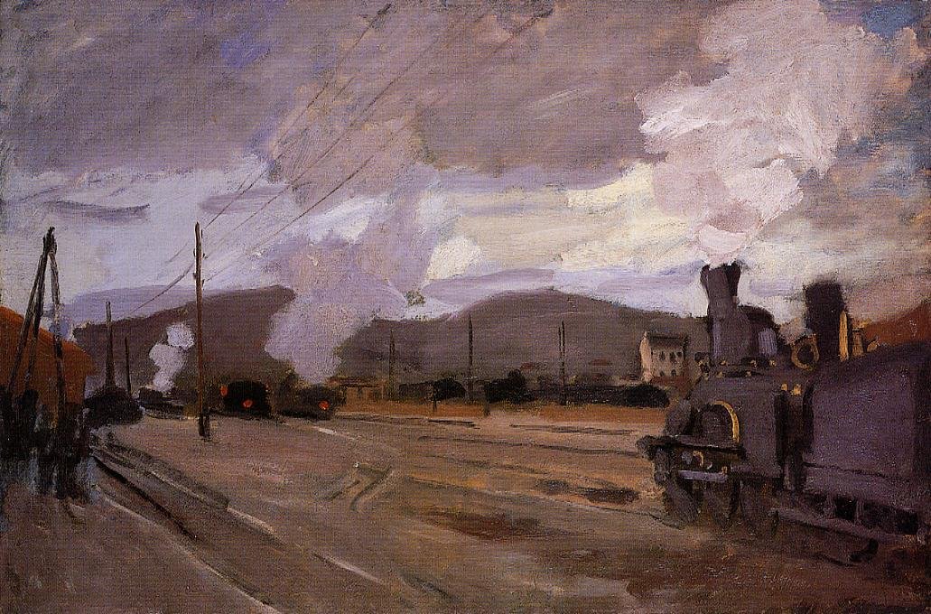 Gare dArgenteuil od Claude Monet