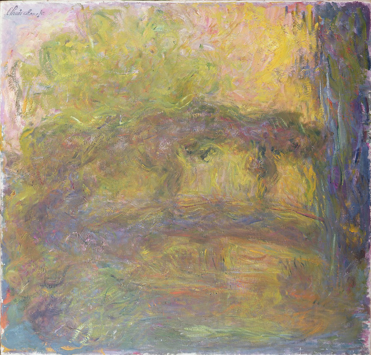 Japonský most, 1918-24 od Claude Monet