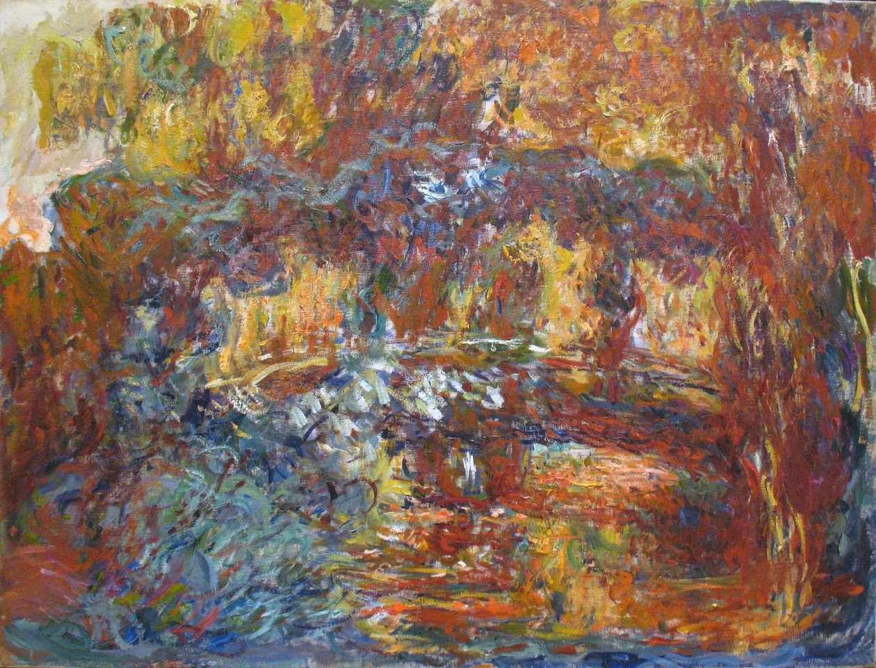 Japonská lávka - Japonská lávka od Claude Monet