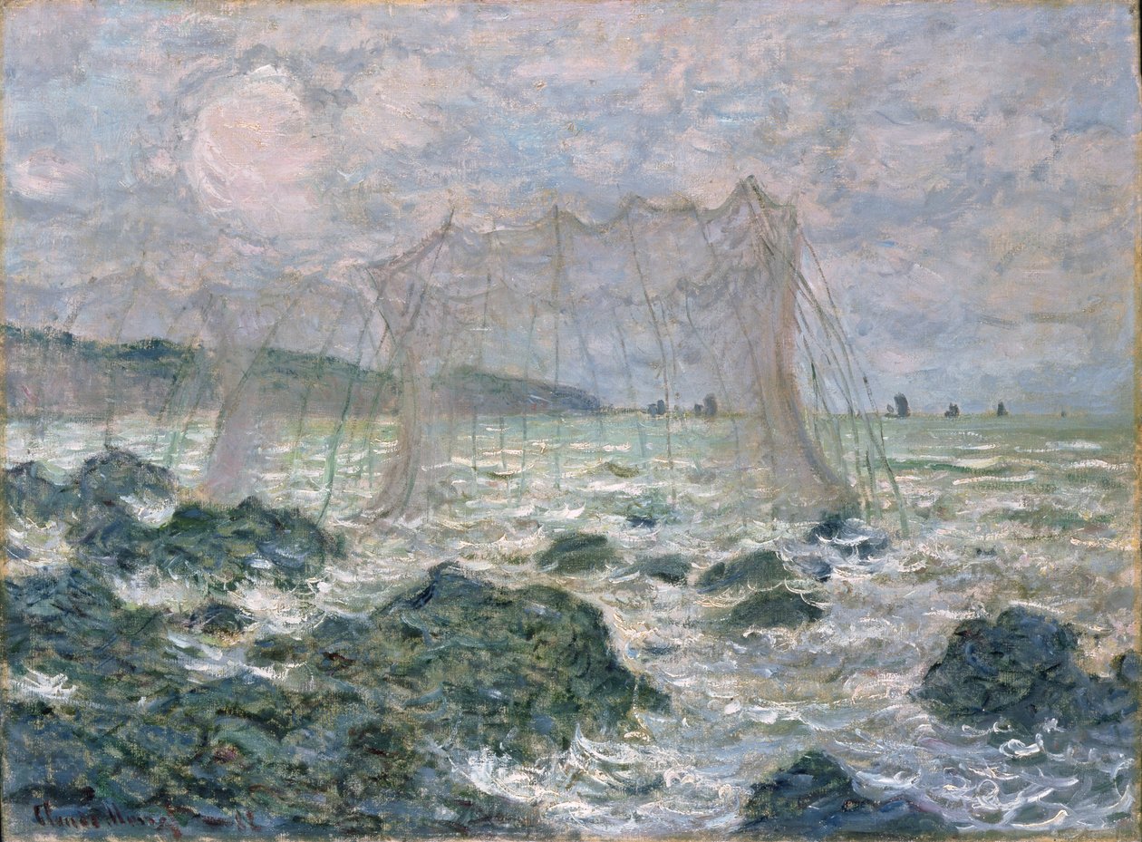 Sítě, 1882 od Claude Monet