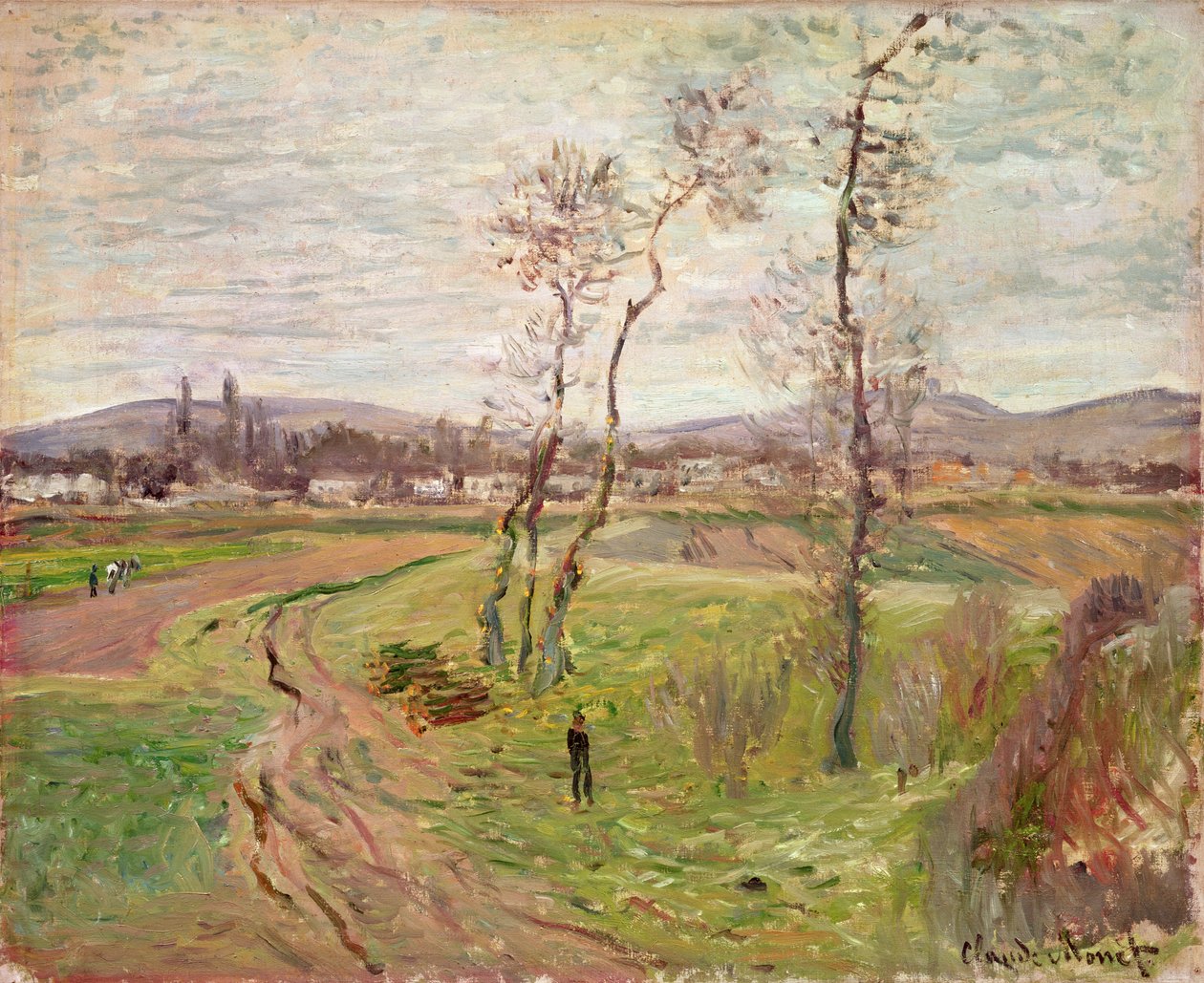 Planina u Gennevilliers, 1877 od Claude Monet