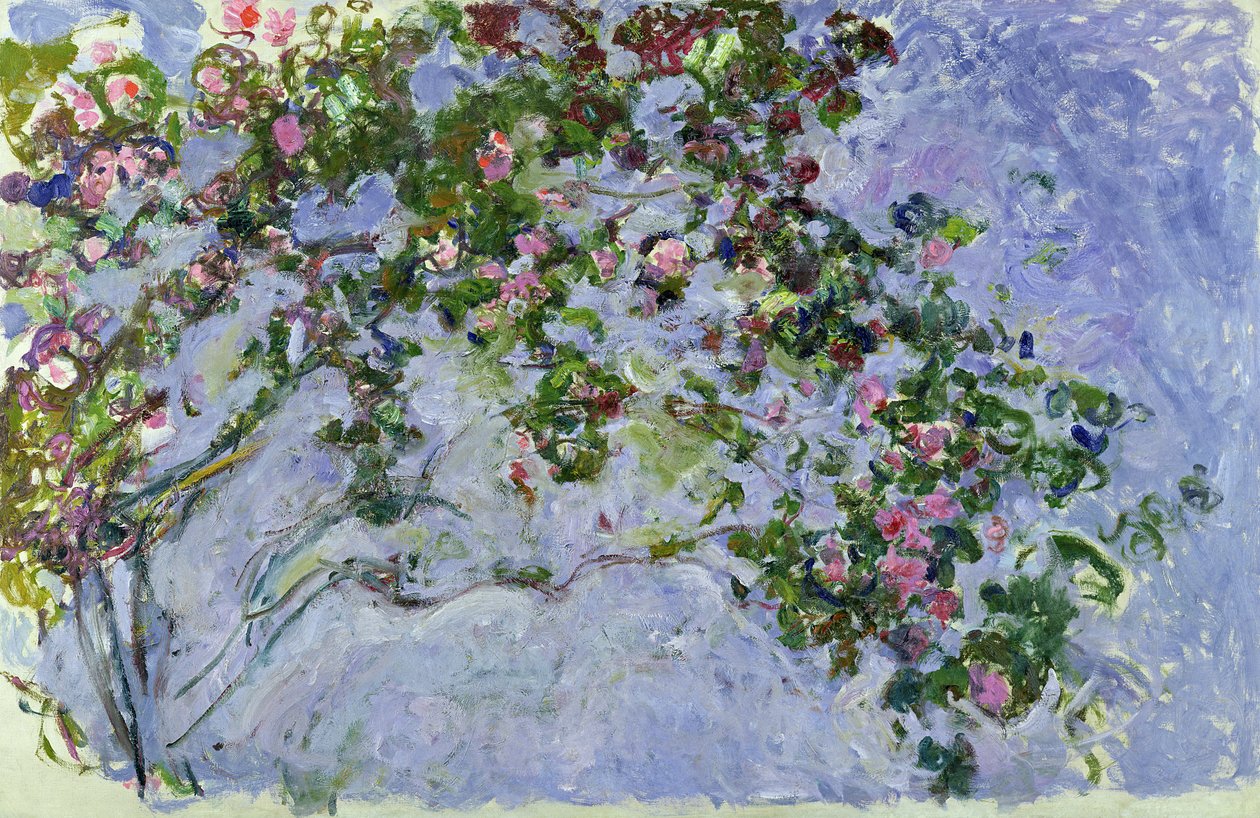 Růže, 1925-26 od Claude Monet