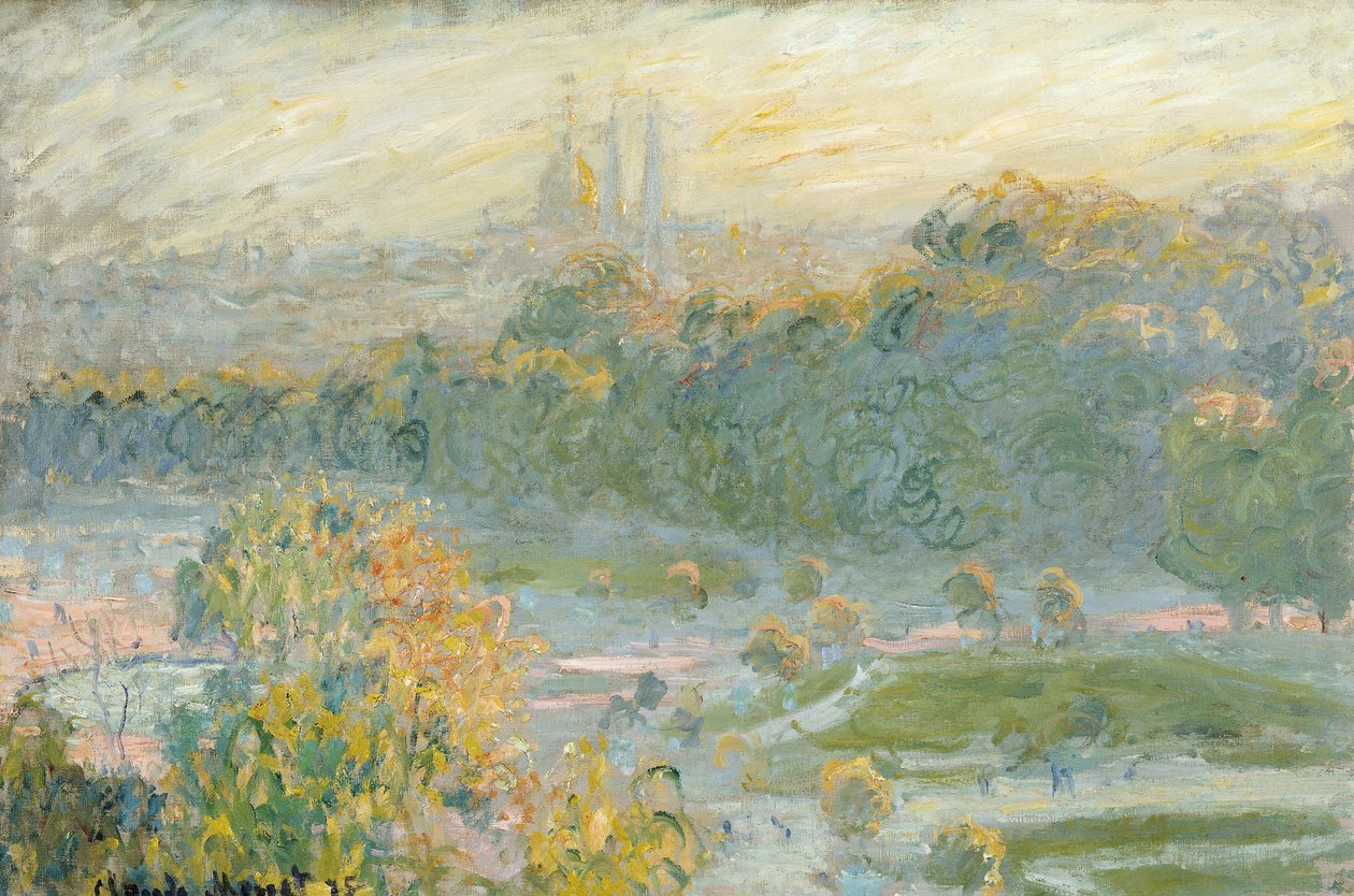 Tuileries (studie) 1875 od Claude Monet