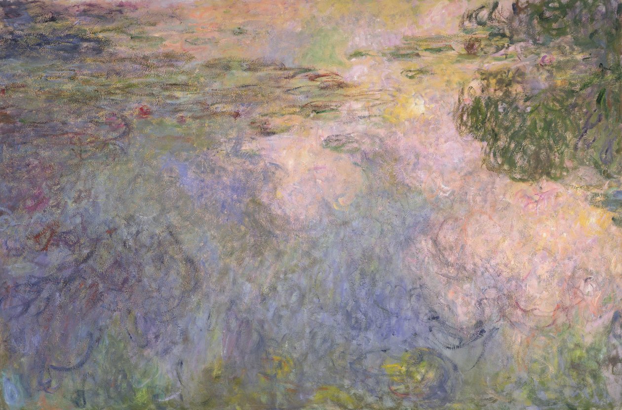 Vodní leknín, cca 1917-20 od Claude Monet