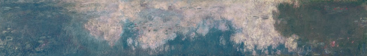 The Waterlilies - The Clouds, 1914-18 (viz také 64184,64185 a 64186) od Claude Monet