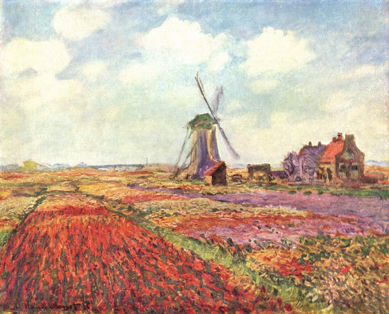 Tulipány z Holandska od Claude Monet
