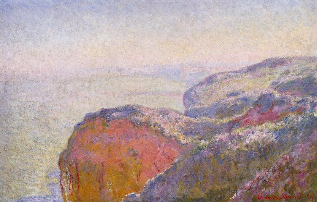 Val-Saint-Nicolas, nedaleko Dieppe ráno od Claude Monet