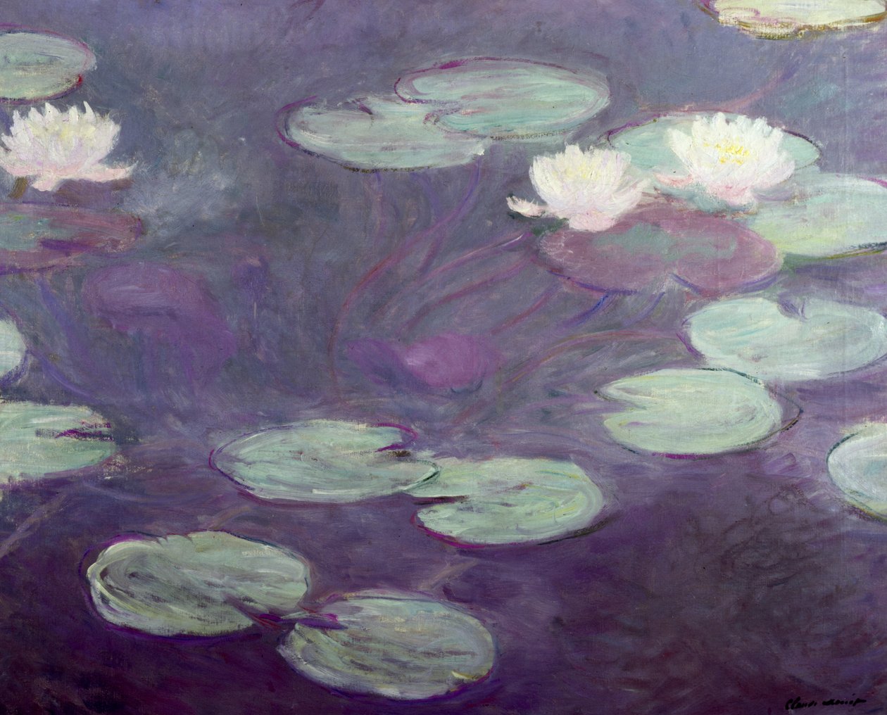 Lekníny od Claude Monet