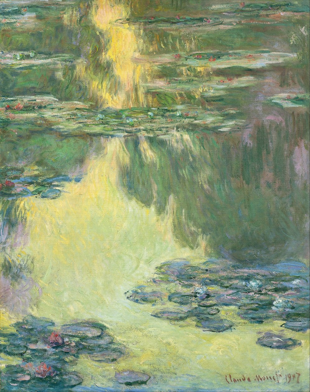 Lekníny od Claude Monet
