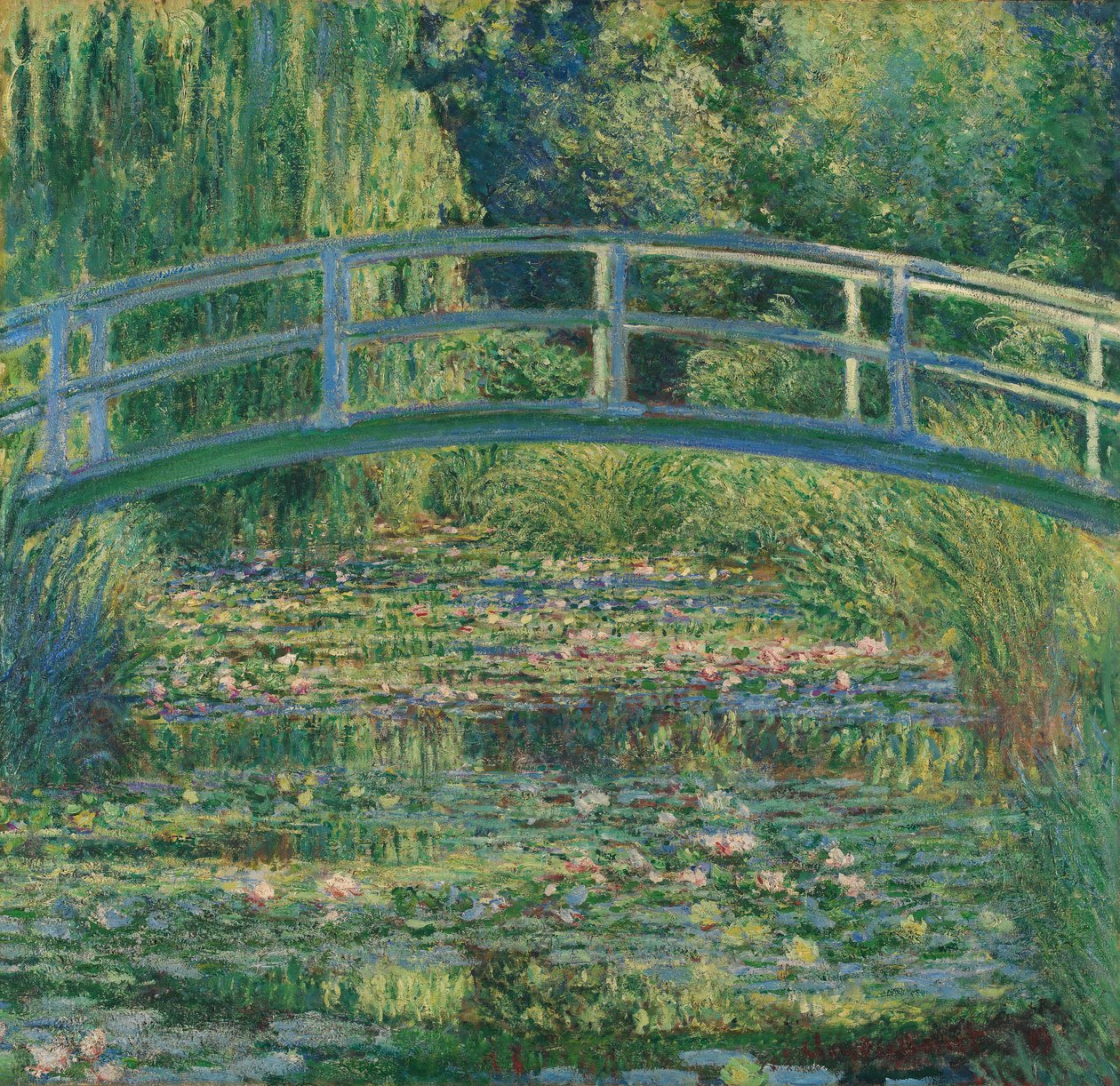 Leknínový rybník, 1899 od Claude Monet