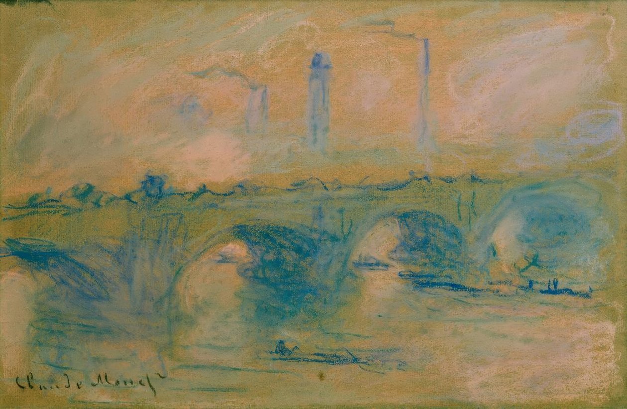 Most Waterloo od Claude Monet