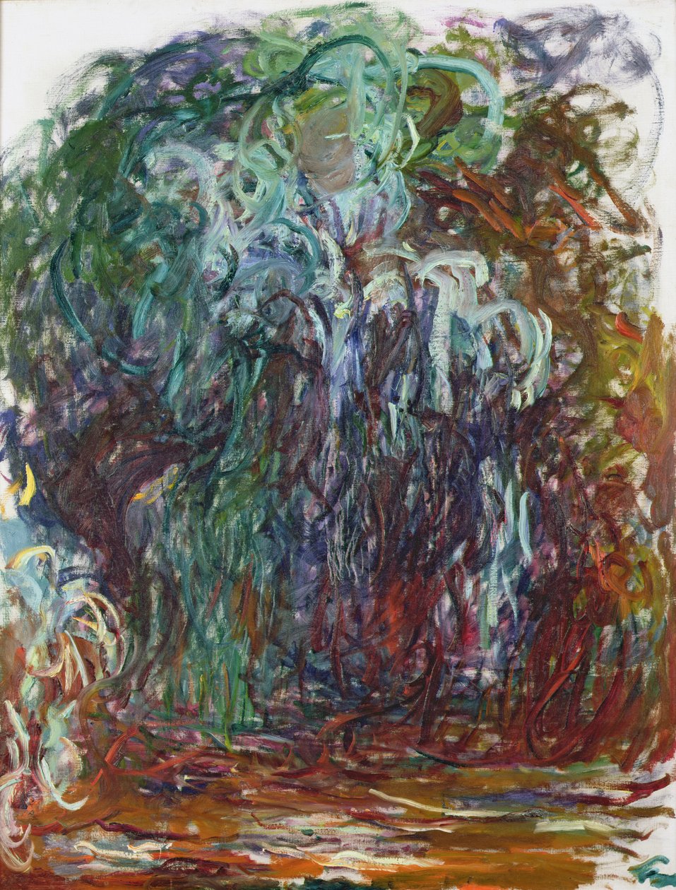 Smuteční vrba, 1921-22 od Claude Monet