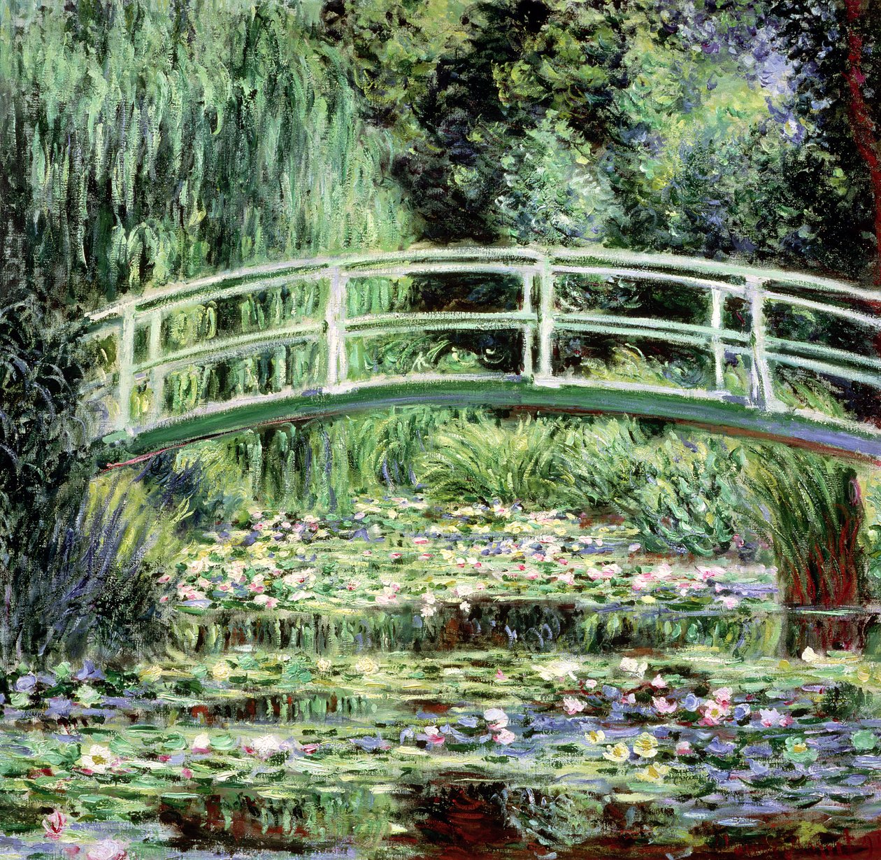 Bílé lekníny, 1899 od Claude Monet