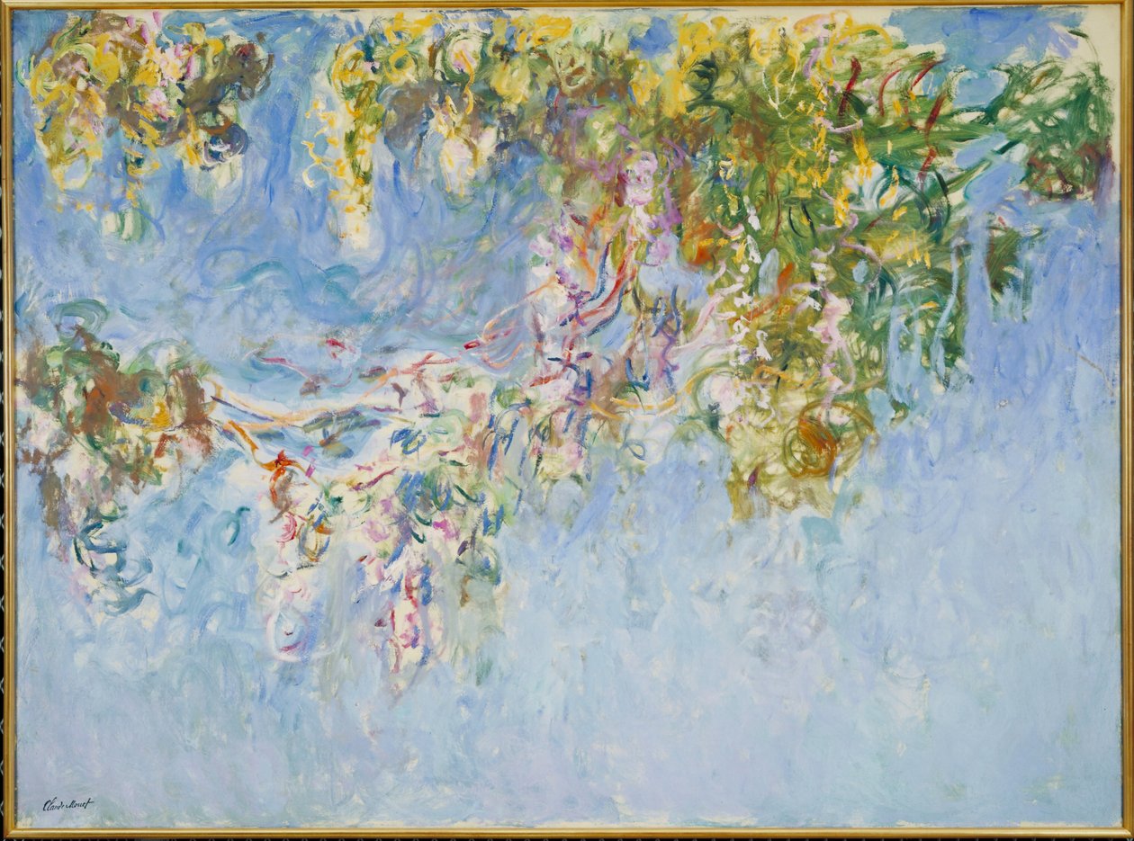 Wisteria (Glycines) kolem 1919-20 od Claude Monet