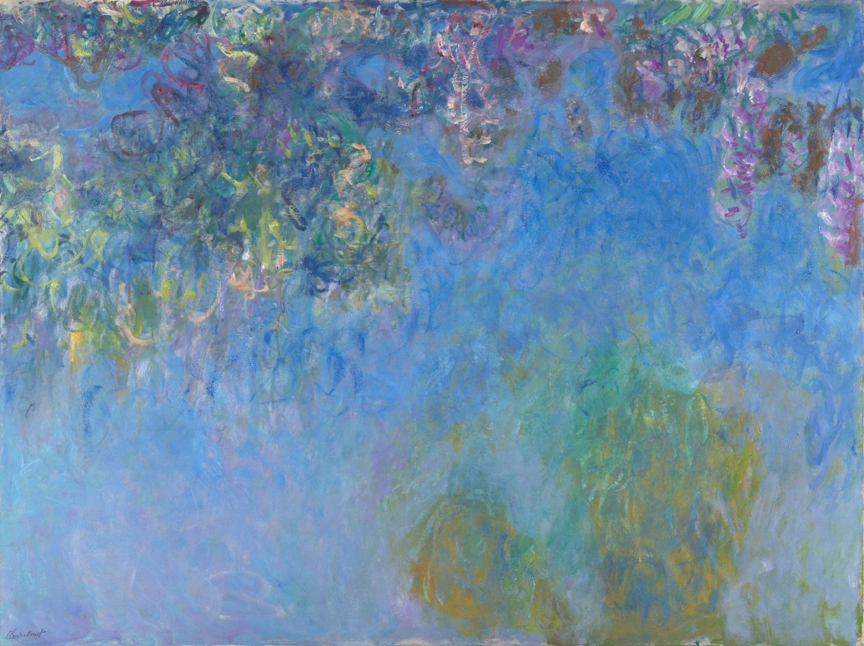 Wisteria, 1920-25 od Claude Monet