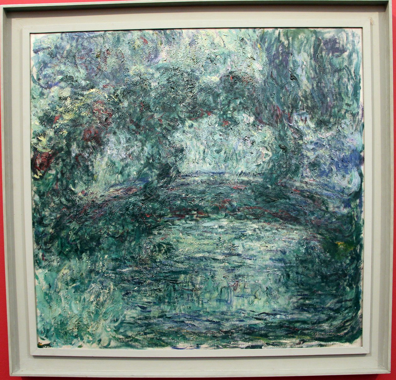 japonský most přes leknín v Giverny od Claude Monet