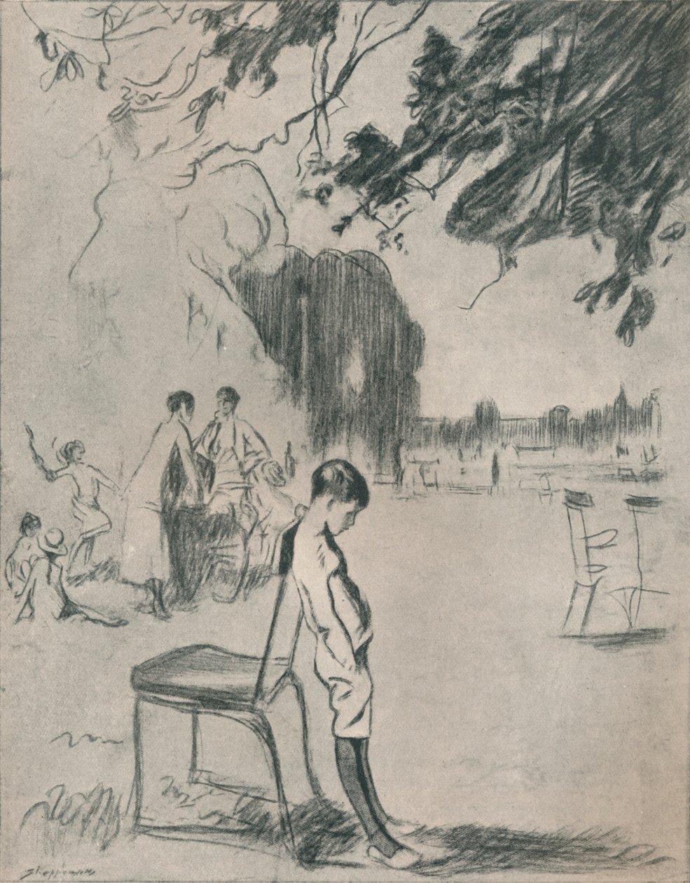 Im Sick to Death of Women From The Boy, c1900 od Claude Allin Shepperson