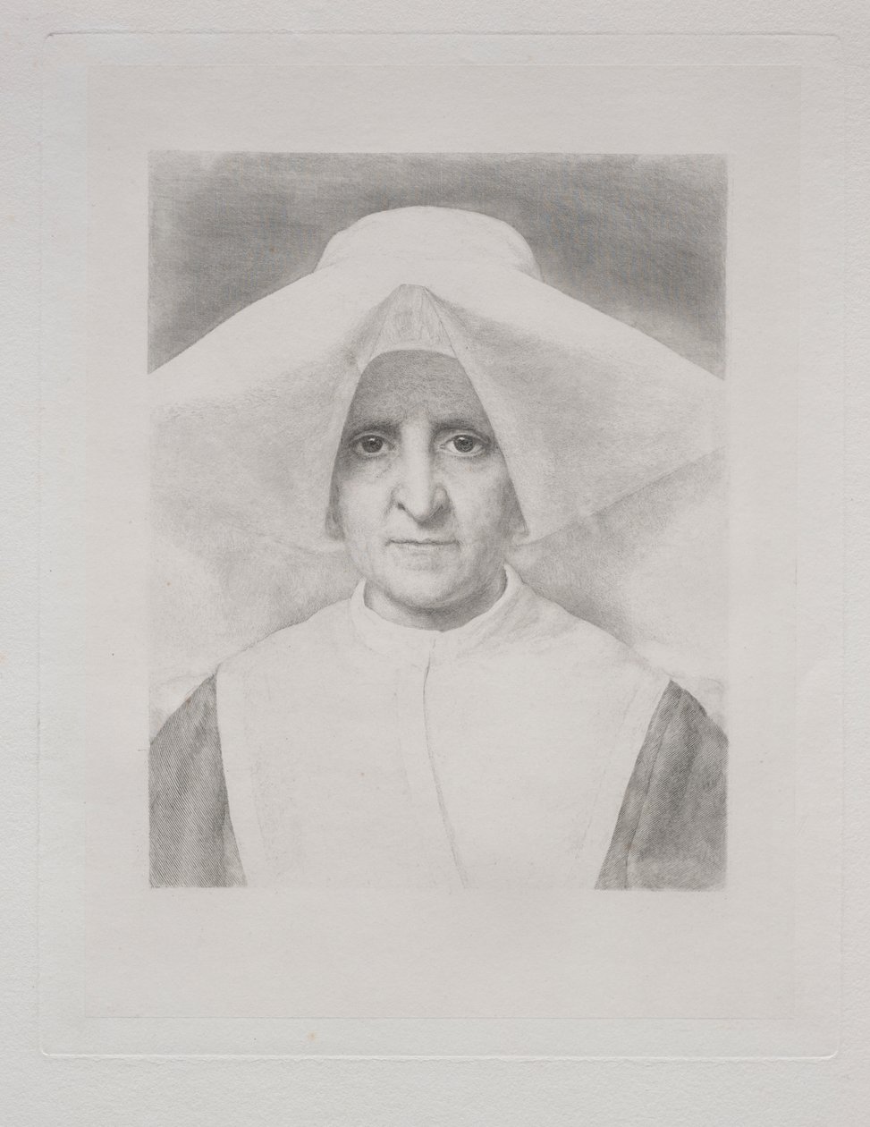 Sestra Rosalie, pohled zepředu od Claude Ferdinand Gaillard