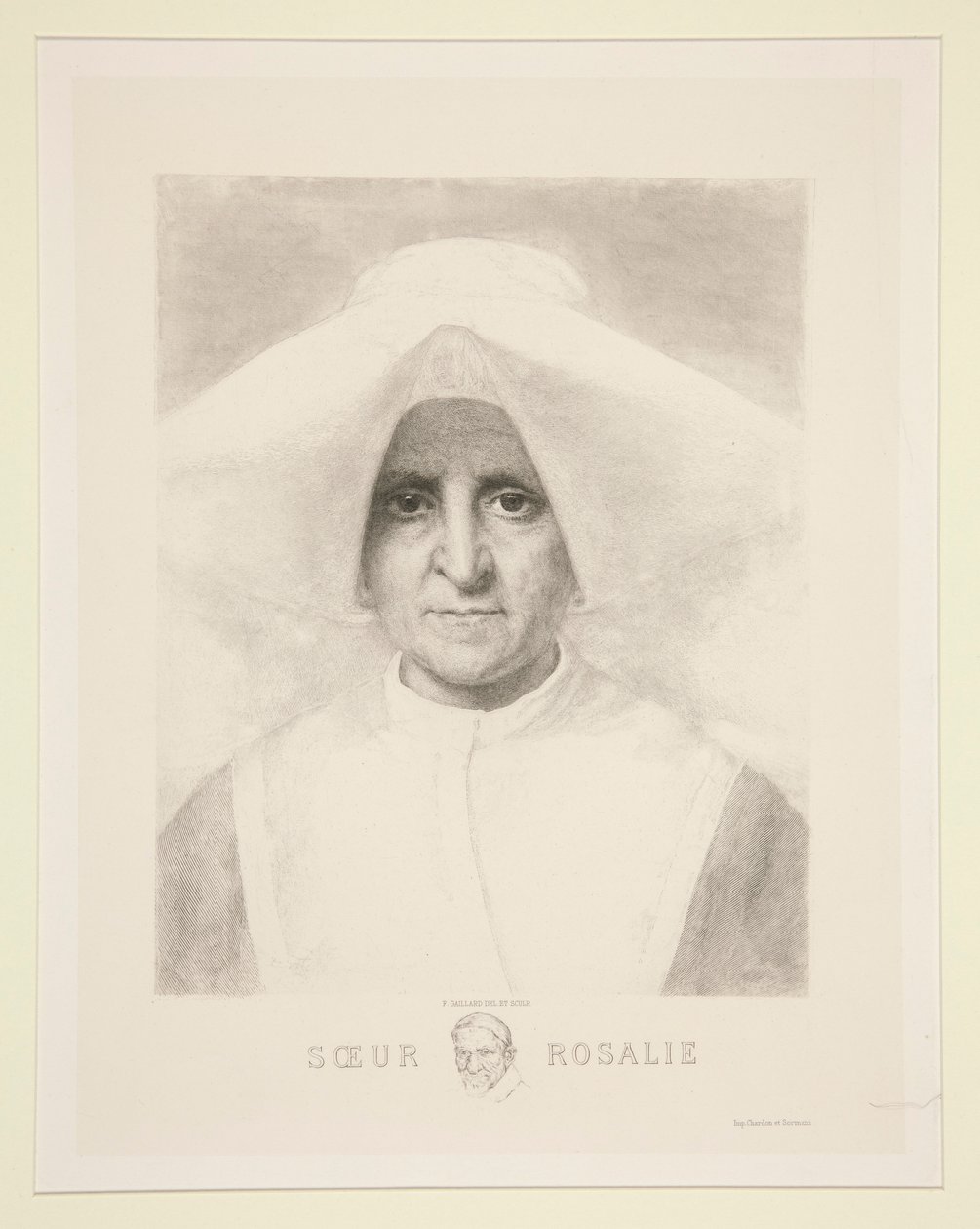 sestra Rosalie od Claude Ferdinand Gaillard