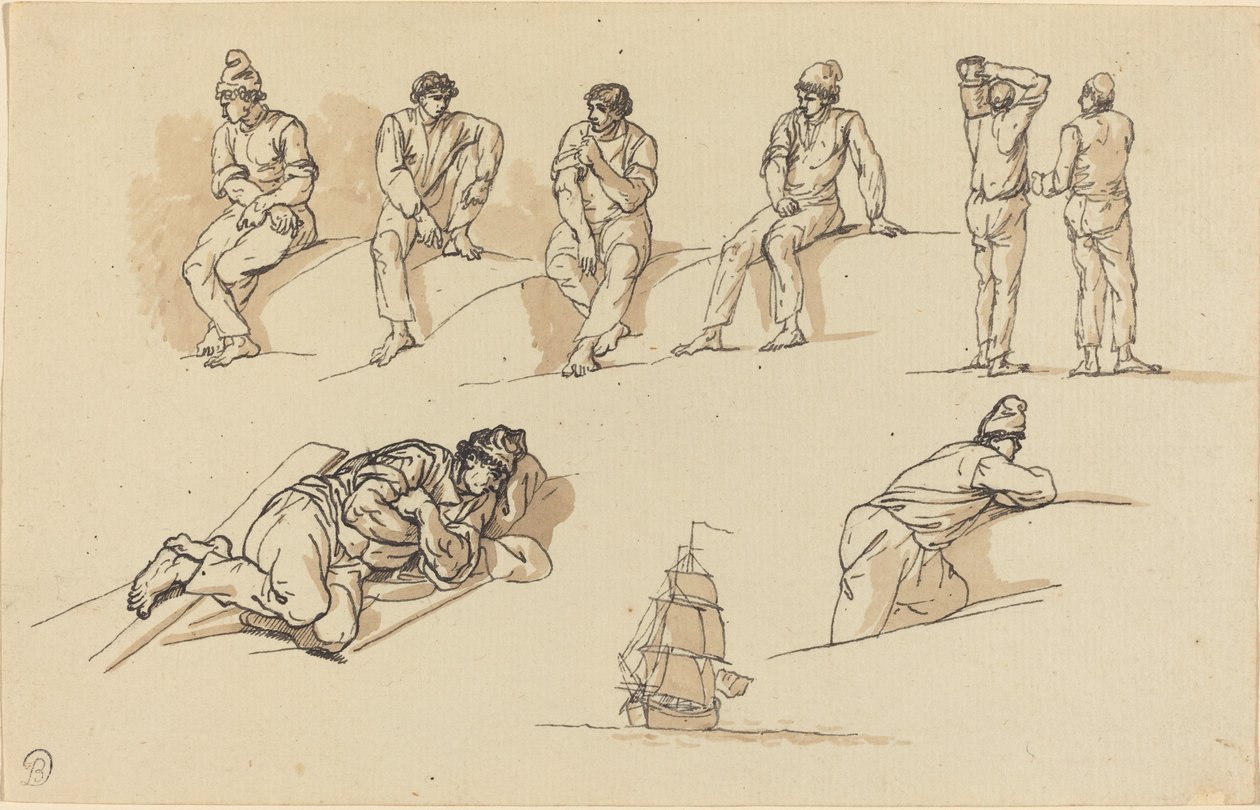 Eight Studies of Figures and a Ship at Sea   1225752   cs       czech Successfully Translated  Original: Battle of the Tritons Translat: Battle of the Tritons 1280871 cs czech Successfully Translated Original: Saint James the Greater Translat: Saint James  od Claude Joseph Vernet