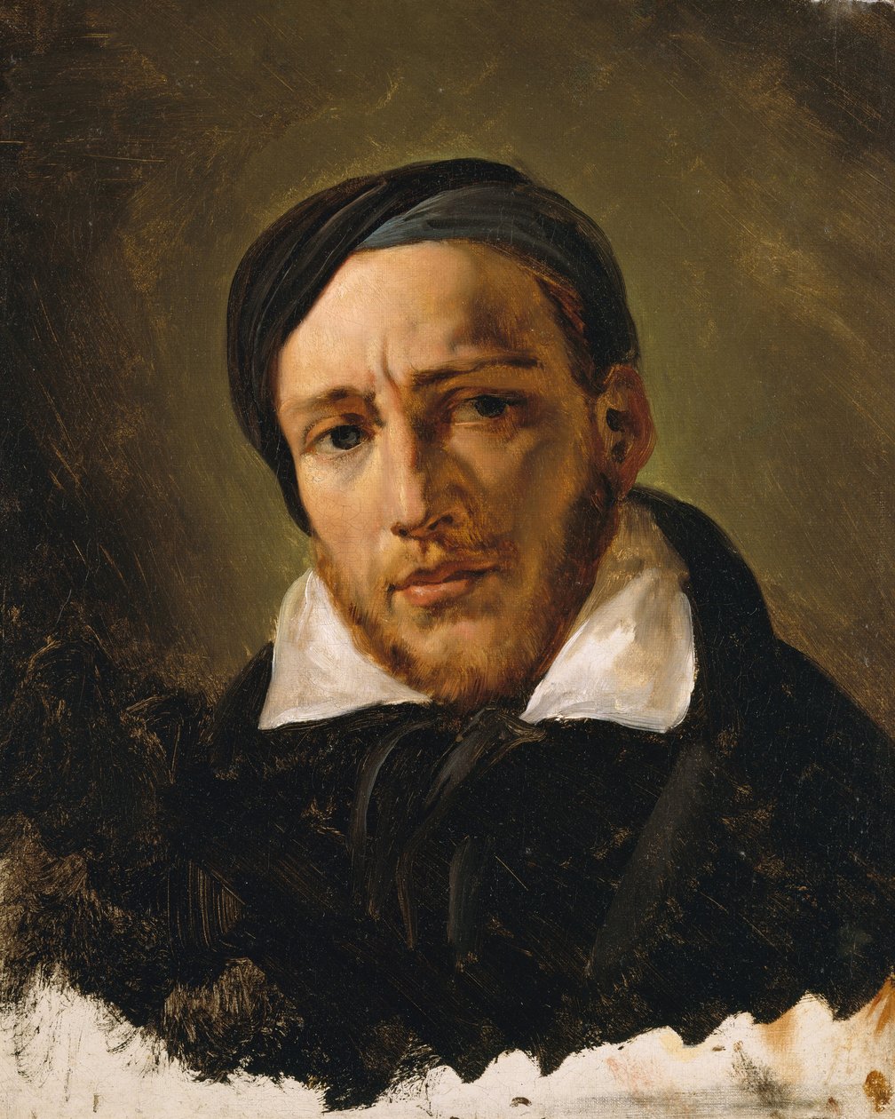 Jean-Louis-André-Théodore Gericault, kolem 1820-23 od Claude Joseph Vernet
