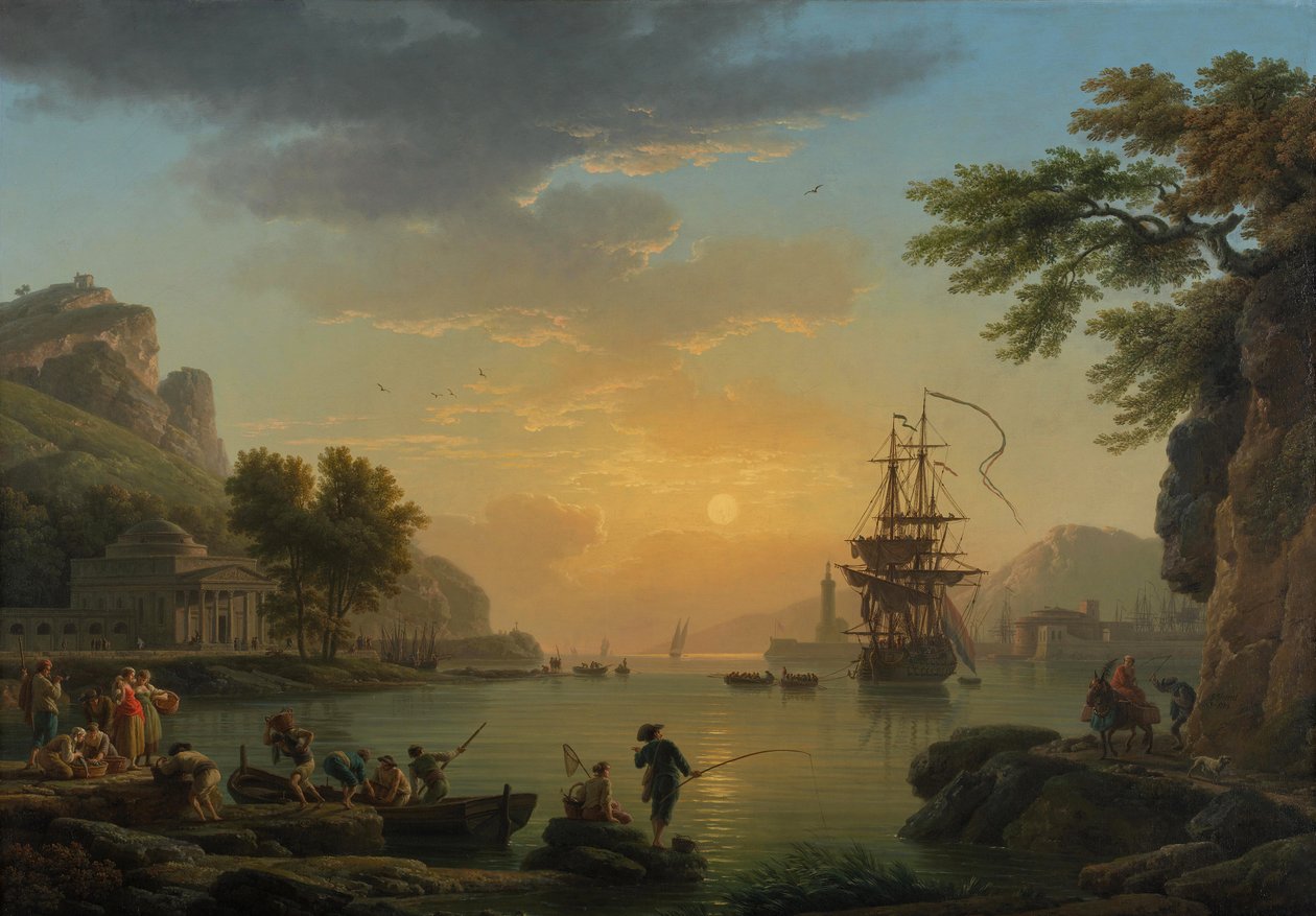 Závěsný od Claude Joseph Vernet