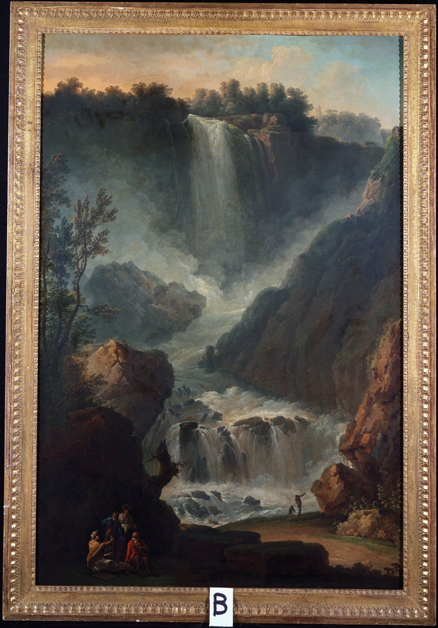 Vodopády Terni od Claude Joseph Vernet