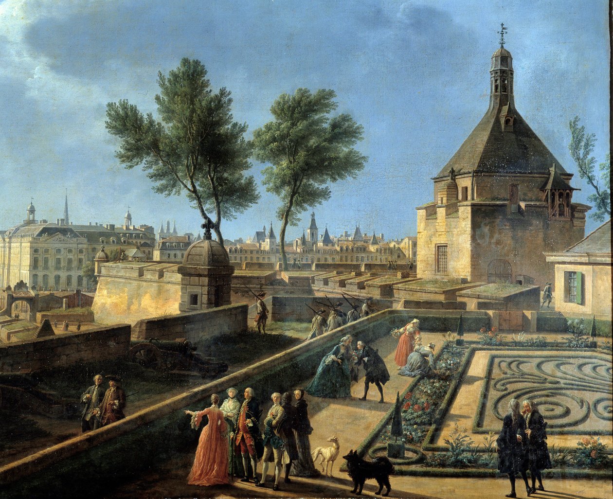 Claude-Joseph Vernet. Přístav v Marseille. Námořní muzeum Paříž od Claude Joseph Vernet