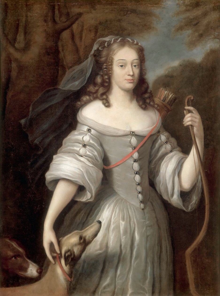 Louise de La Baume Le Blanc, vévodkyně z La Valliere od Claude Lefebvre