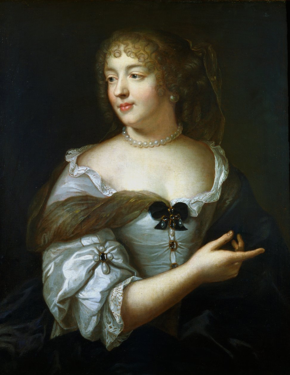 Madame de Sevigne, francouzský dvořan a spisovatel dopisů, 17. století od Claude Lefebvre