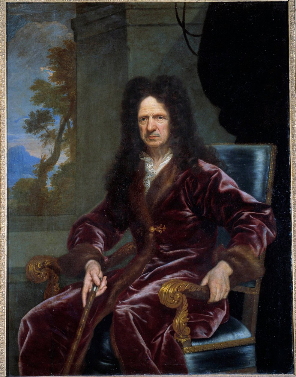 Portrét Andre Le Notre (Andre Lenotre od Claude Lefebvre
