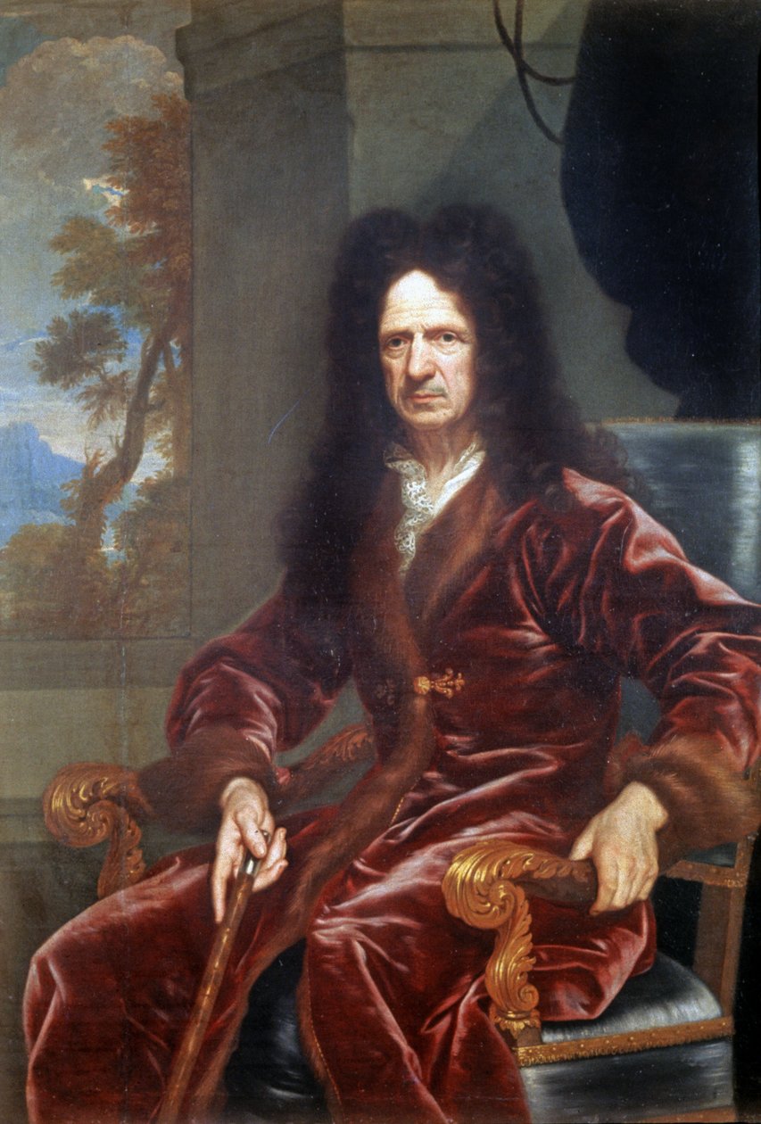 Portrét Andre Le Notre od Claude Lefebvre