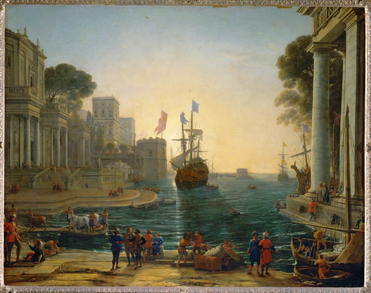 Ulysse remet Chriseis a son pere ... od Claude Lorrain (1600-82)