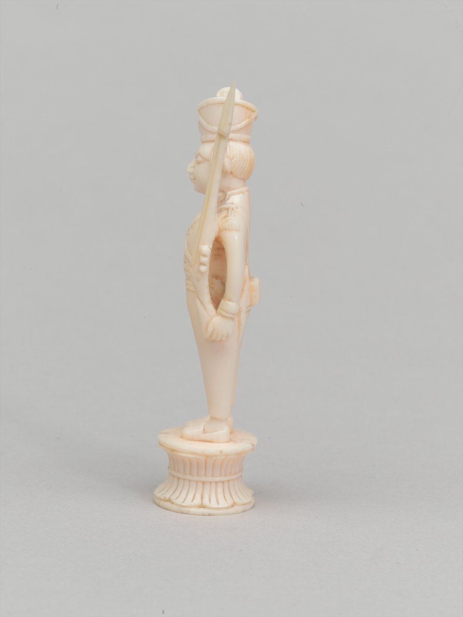 Bílý pěšec, šachová figurka, Indie od Claude  Lorrain