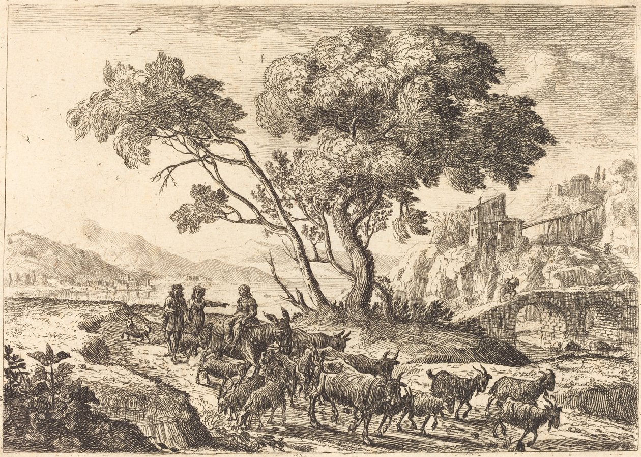 Odjezd do Polí od Claude Lorrain