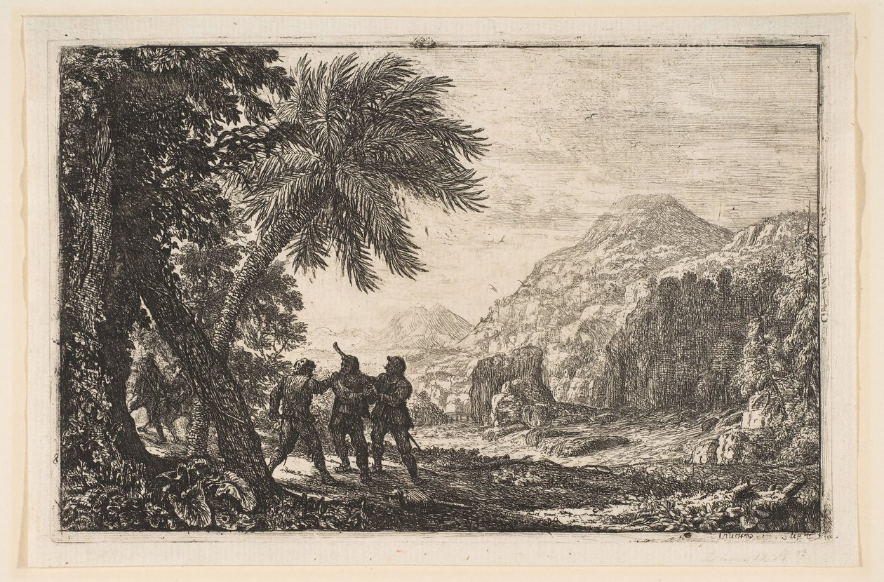 Krajina s lupiči, 1633. od Claude Lorrain