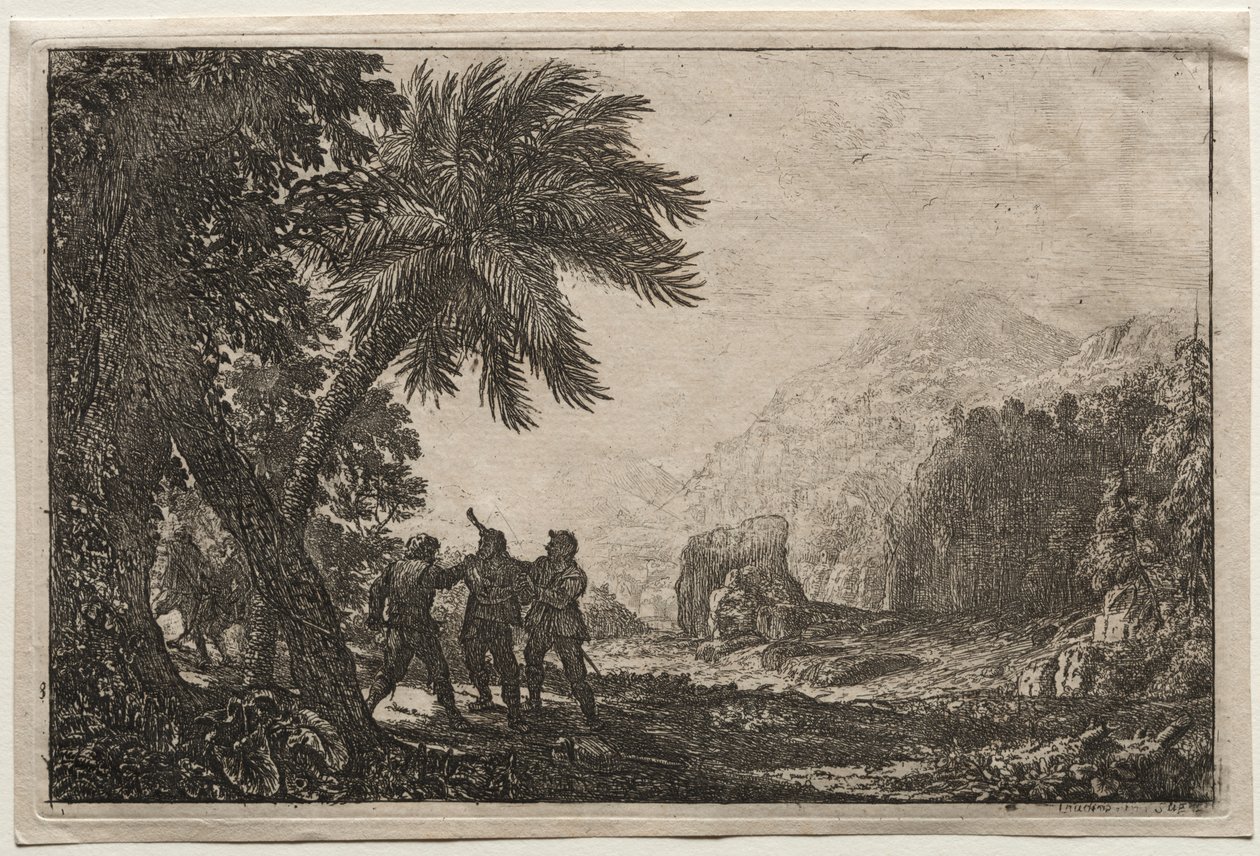 Krajina s lupiči, 1633. od Claude Lorrain