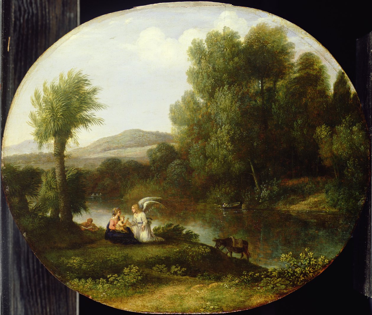 Odpočinek na útěku do Egypta, 1646 od Claude Lorrain
