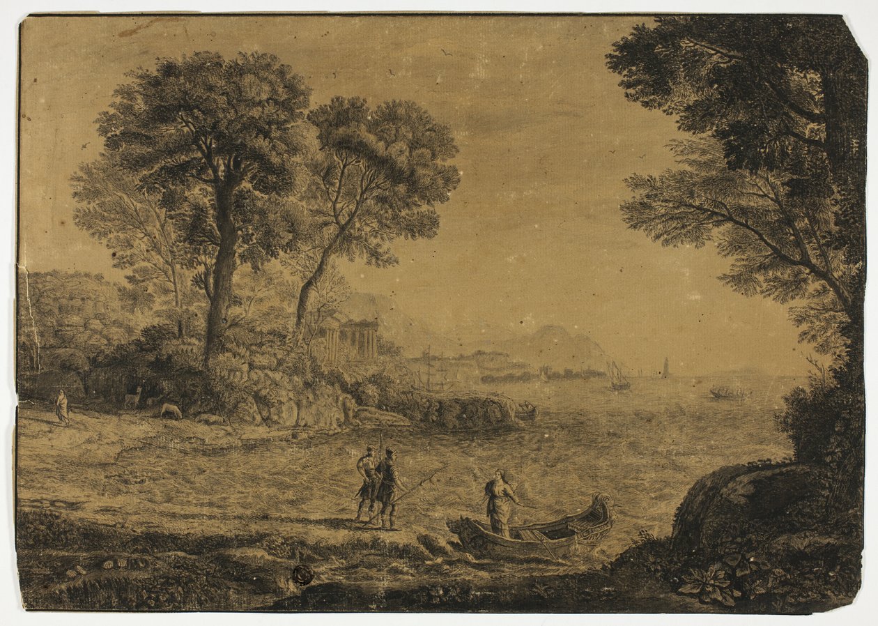 Přímořská krajina od Claude Lorrain
